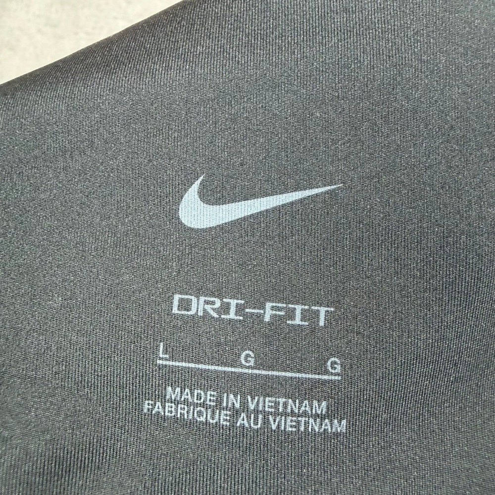 Nike Womens Dri-FIT Floral Rose Print Strappy Cross Back Sports Bra Large Black - Picture 9 of 14